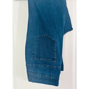 Denim & Co Pull-On Dark Wash Stretch Jeggings Plus 12T Tall Elastic Waist Jeans